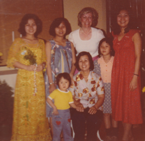 Mother Daughter Banquet (May 5, 1980). Photo courtesy of Judy Dirks.