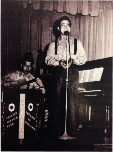 Murakami performing with the Special Service Band (1947). Photo courtesy of St Olaf College Archive.