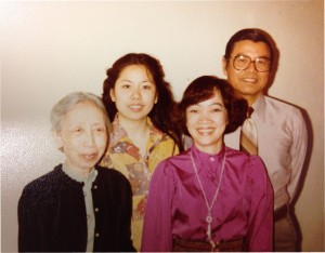 Vu Quang and his family (May 30, 1980). Photo Courtesy of Judy Dirks.