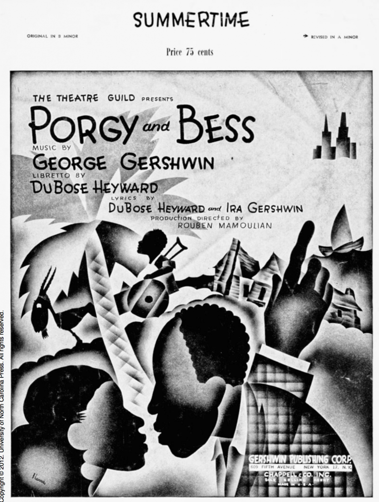 Porgy And Bess A Fantasy To Racial Equality Music 345 Race Identity And Representation In 
