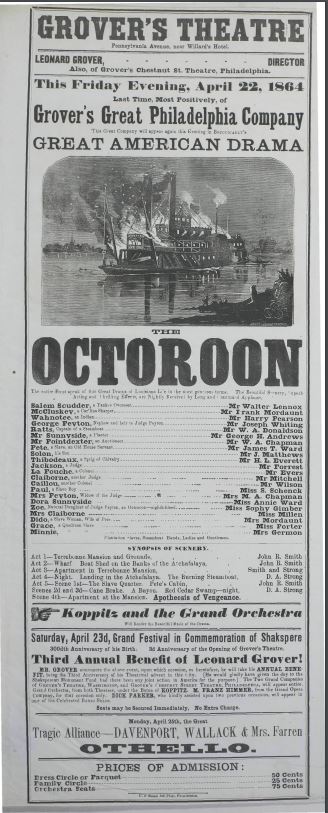 what is the genre of the octoroon