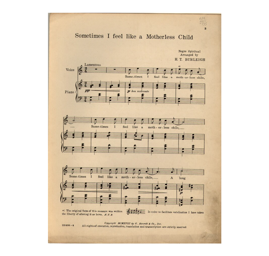 African American Sheet Music