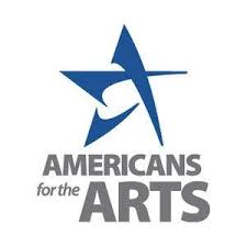 The symbol for Americans for the Arts, a blue star with an open center.