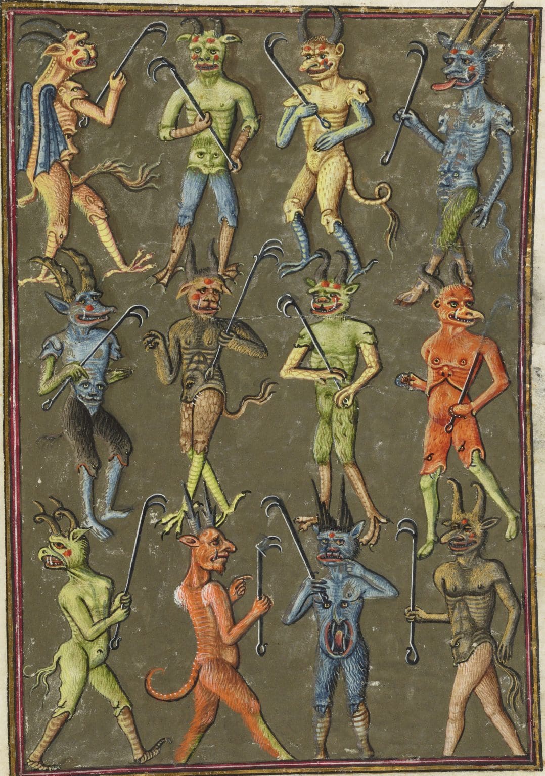 Work is Hell: Demon Laborers in Late Medieval Art - Different Visions
