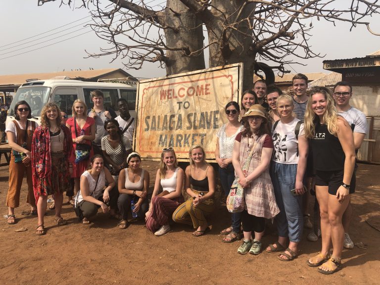 In Salaga, a famous West African slave market, Jan 10 Interim in Tamale Ghana 2019