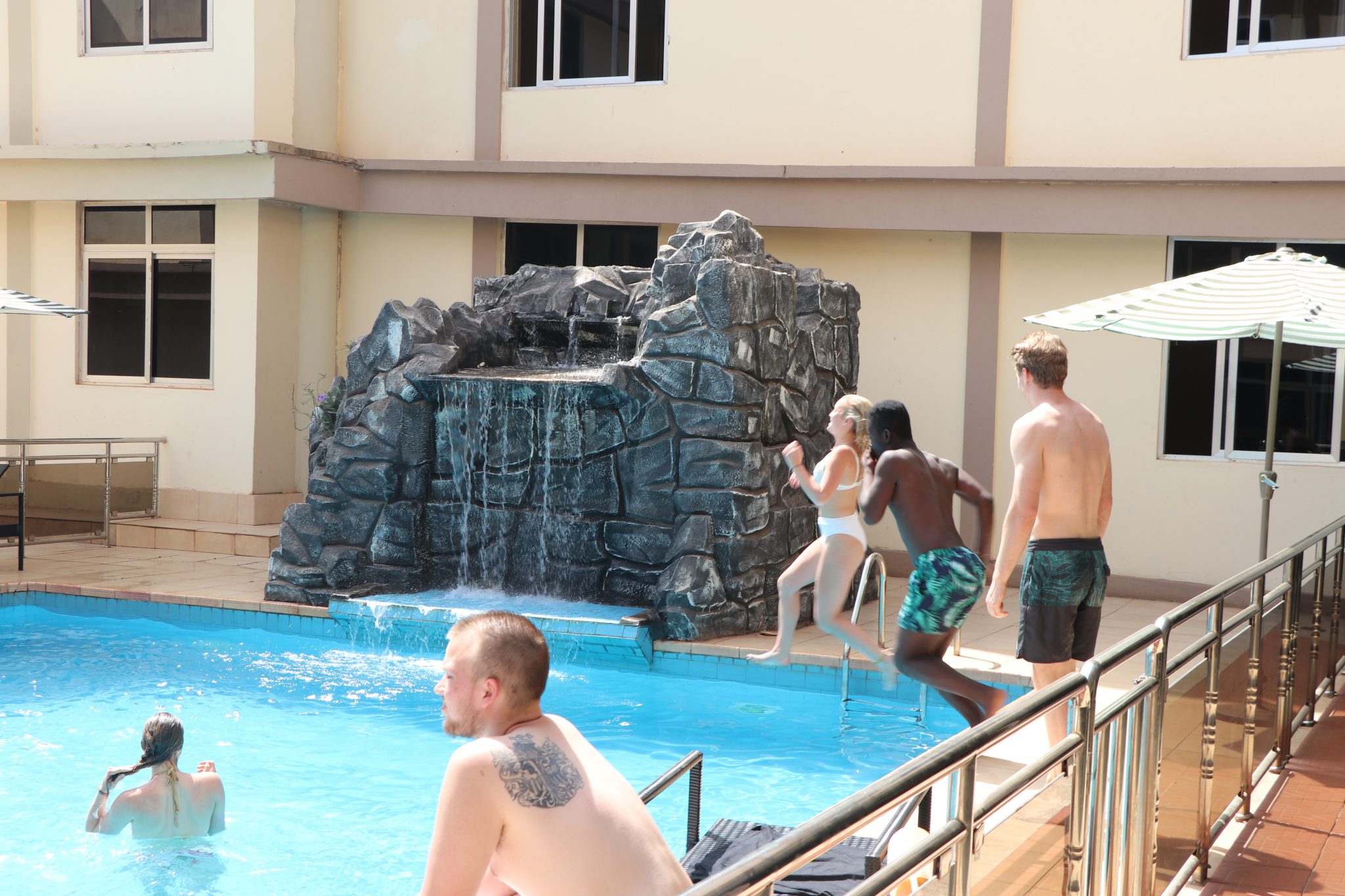 At the Tamale Methodist Church/Swimming Pool, Jan 20, 2019 Interim in