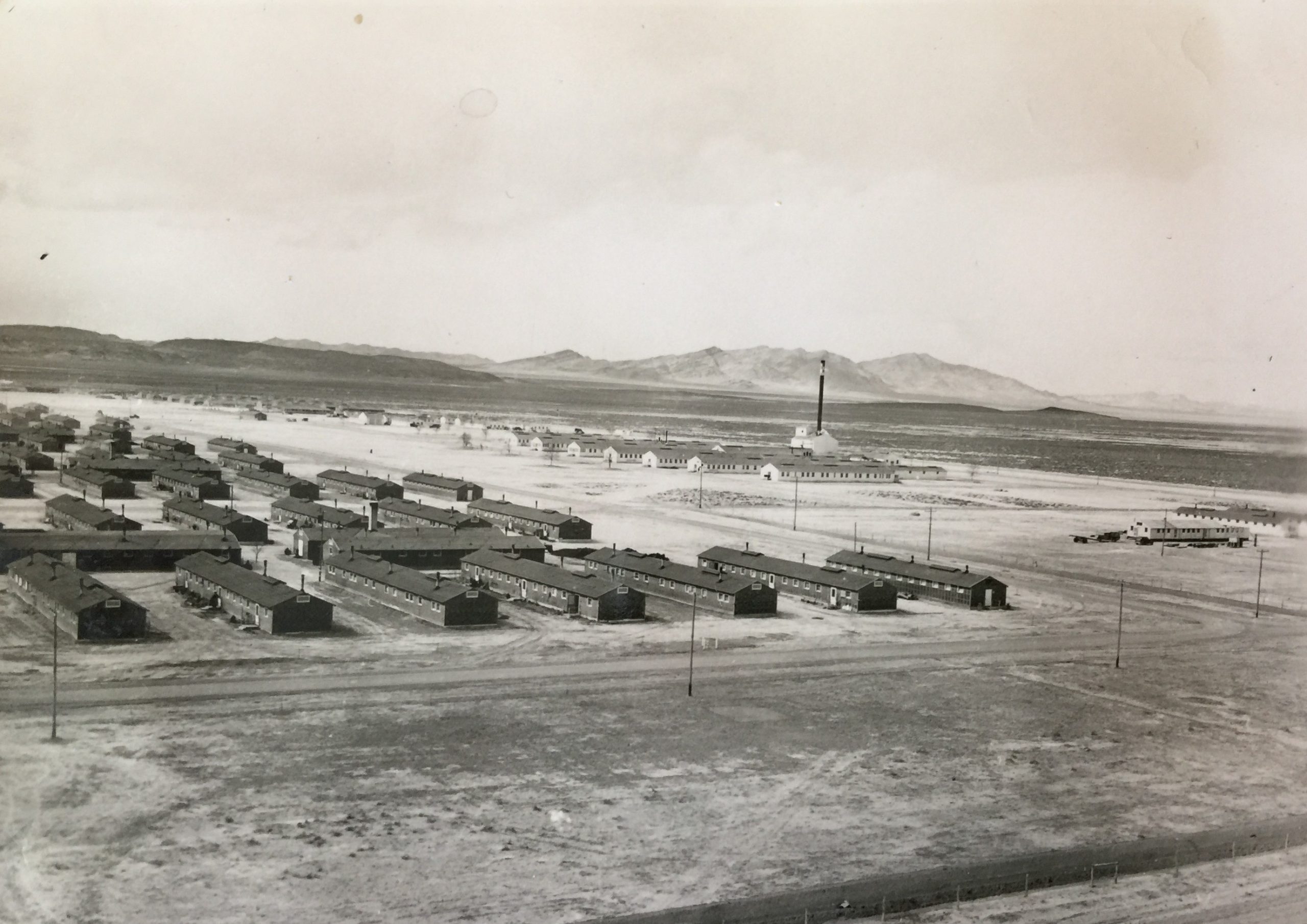 Manzanar, California, incarceration camp. Photo courtesy of Bill Doi