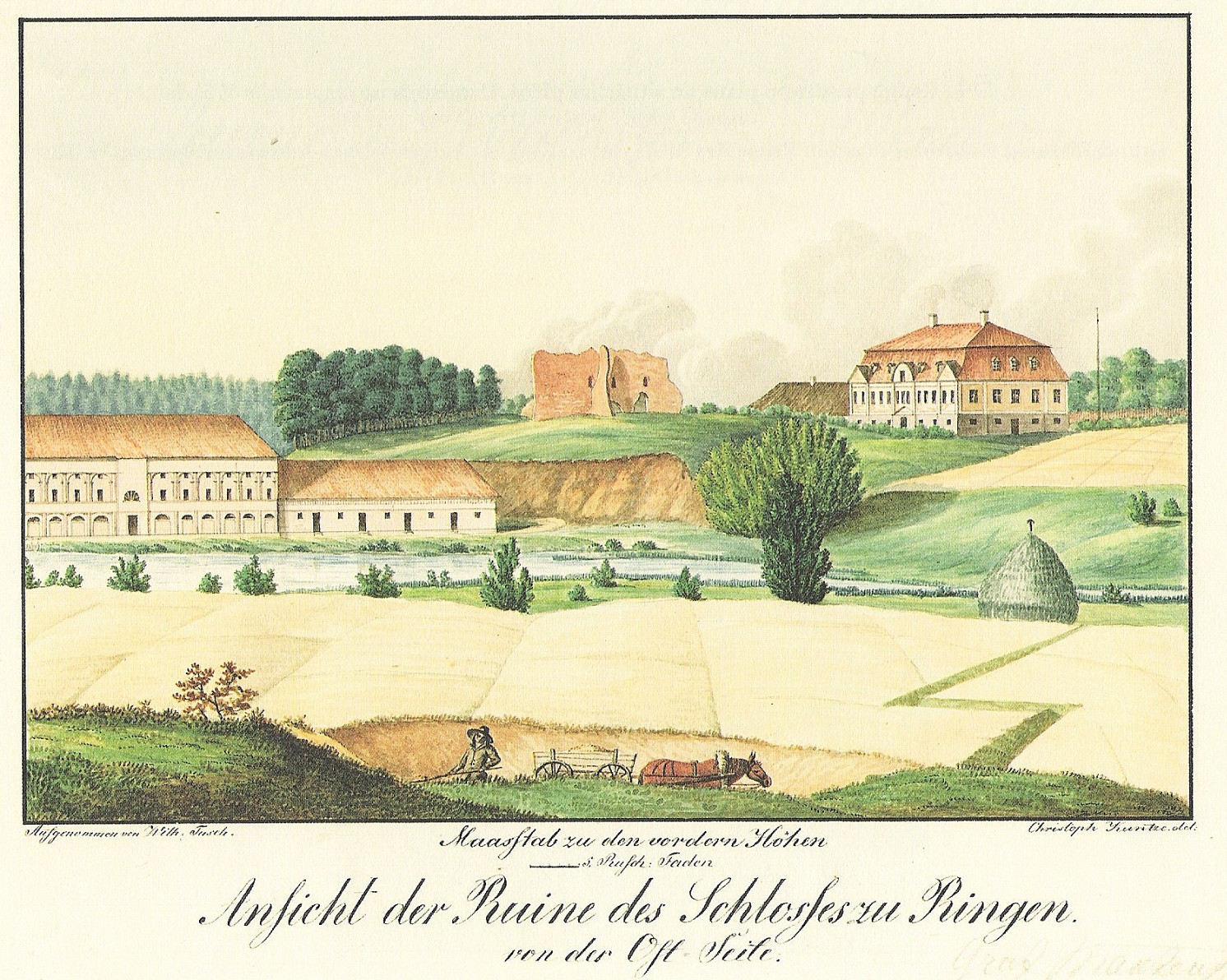 Rõngu linnuse varemed W.Tusch 2,53. “Rõngu linnuse varemed W.Tusch 2,53.” Scan from the original work. Wilhelm Tusch. Wikimedia commons. https://commons.wikimedia.org/wiki/File:R%C3%B5ngu_linnuse_varemed_W.Tusch_2,53.jpg