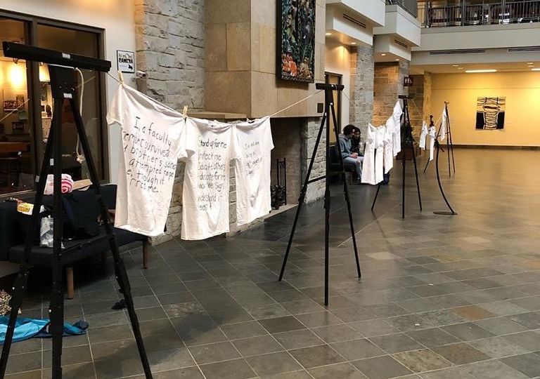 clothesline project