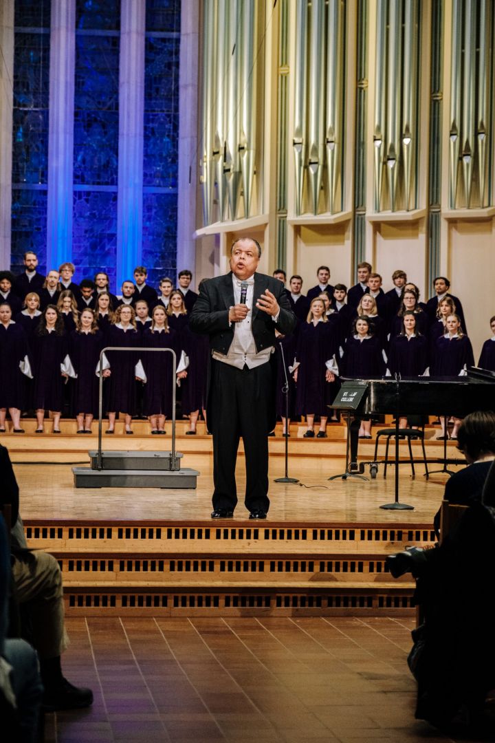 St. Olaf Choir returns from whirlwind tour for home concert The Olaf