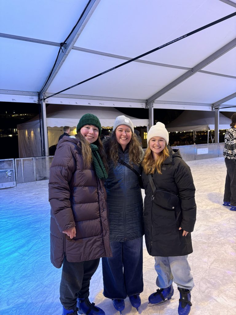 Pictured left to right: Otelia Lighthill, Lena DiGiulia, Maddie Pralle