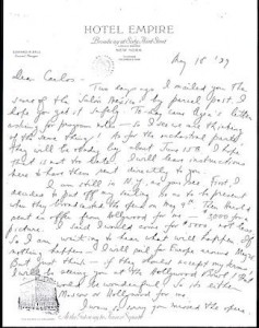 copland letter may 18 1937