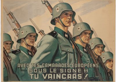 Avec tes Camarades Européens Sous Le Signe ϟϟ Tu Vaincras!